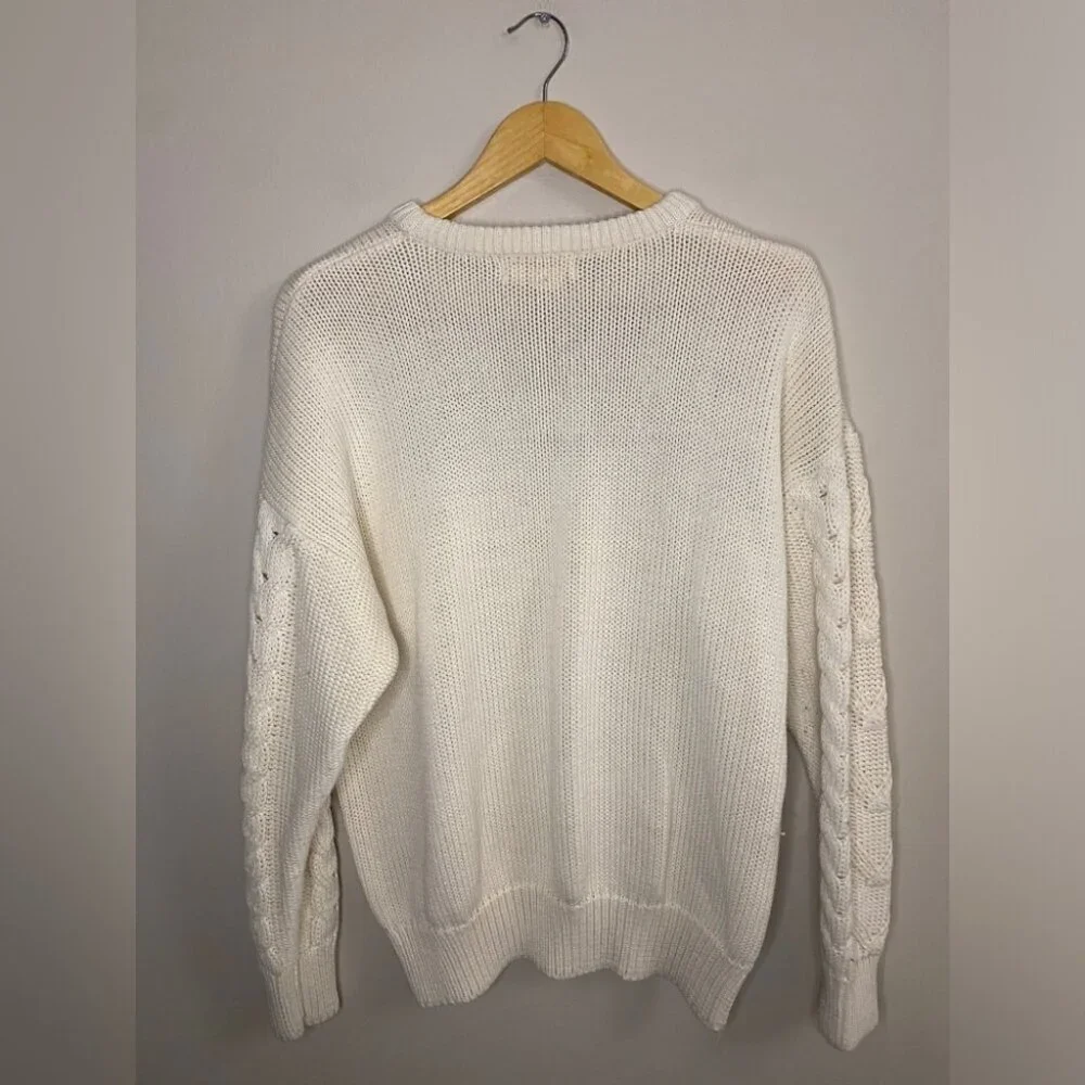 Rare Vintage North Country by Eatons Knit Duck Fair Isle Sweater - Picture 4 of 5